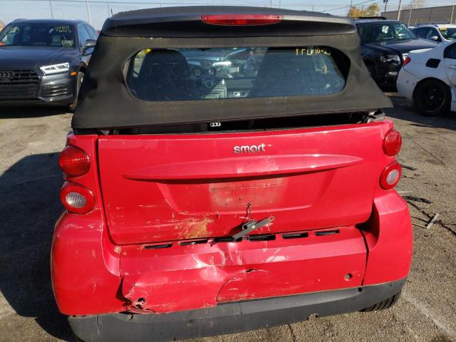WMEEK31X09K298081 - 2009 SMART FORTWO PAS 红色 照片 6