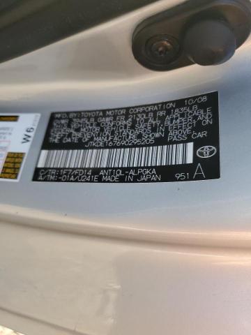 JTKDE167690295205 - 2009 TOYOTA SCION TC 银色 照片 10