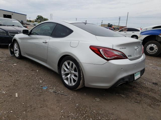 KMHHU6KJ4DU106199 - 2013 HYUNDAI GENESIS CO SILVER photo 3