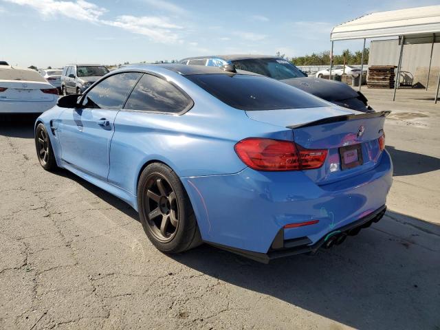 WBS3R9C52FK330274 - 2015 BMW M4 BLUE photo 3