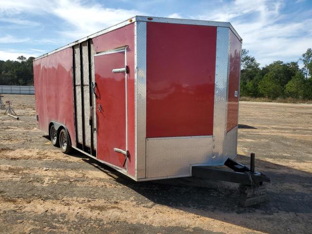 1P9BE2022NF849936 - 2022 ENCL TRAILER RED photo 1