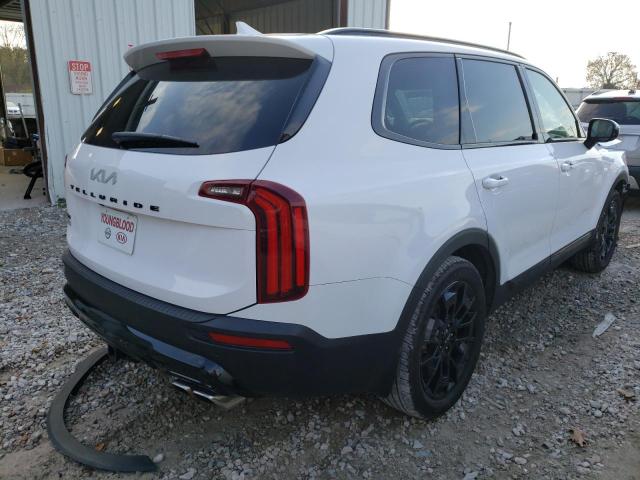 5XYP5DHC7NG264128 - 2022 KIA TELLURIDE WHITE photo 4