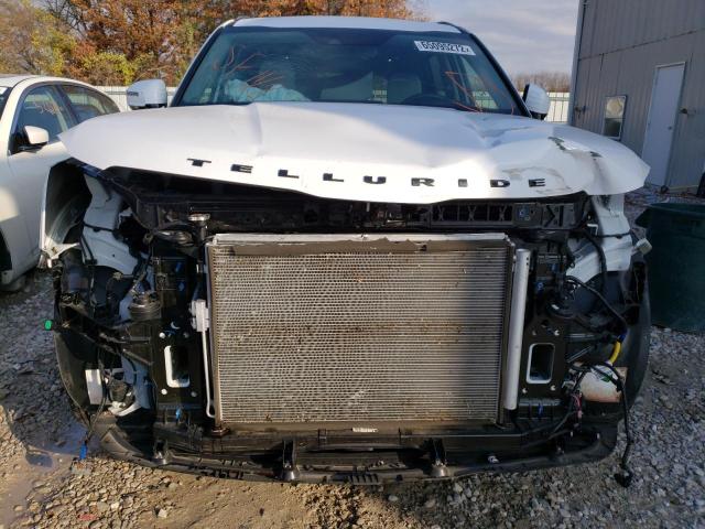 5XYP5DHC7NG264128 - 2022 KIA TELLURIDE WHITE photo 9