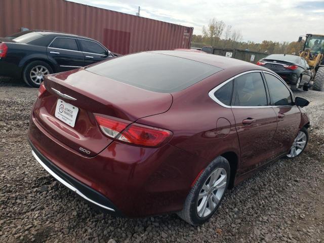 1C3CCCAB9FN685346 - 2015 CHRYSLER 200 LIMITE BURGUNDY photo 4