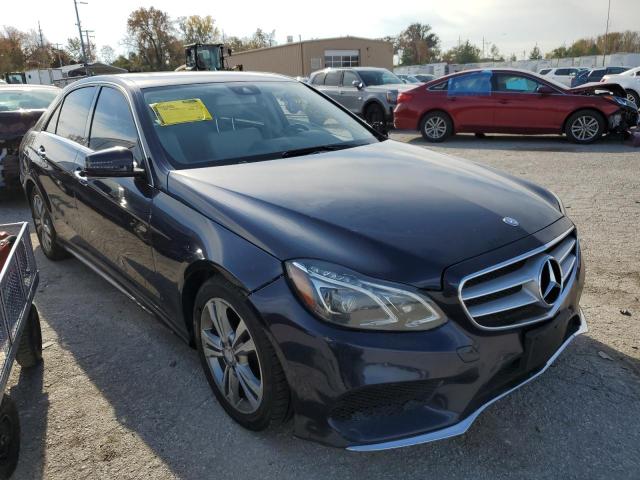 WDDHF5KB7EA837560 - 2014 MERCEDES-BENZ E 350 BLACK photo 1