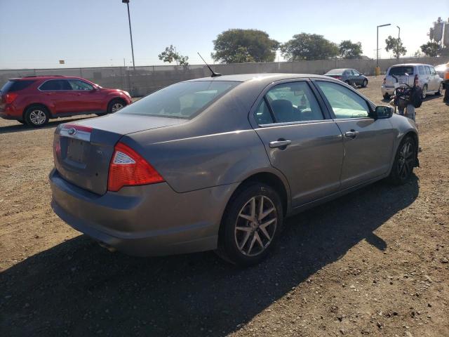 3FAHP0JAXCR356357 - 2012 FORD FUSION SEL GRAY photo 4