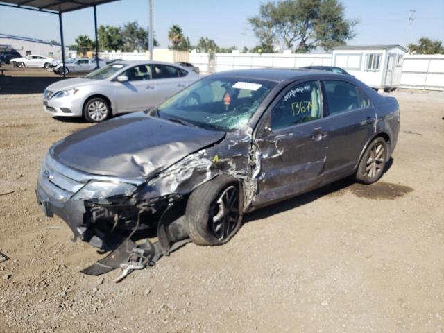 3FAHP0JAXCR356357 - 2012 FORD FUSION SEL GRAY photo 9