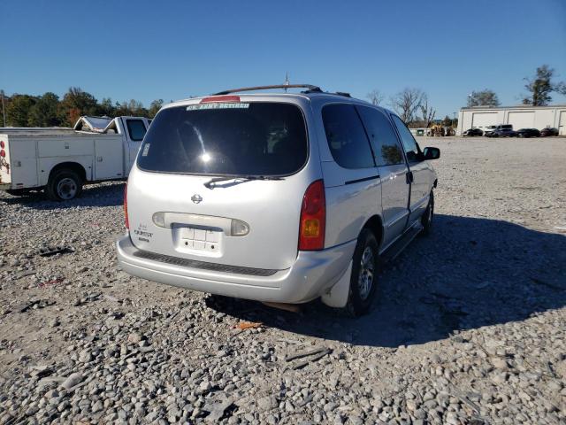 4N2XN11TXYD824233 - 2000 NISSAN QUEST SE BEIGE photo 4