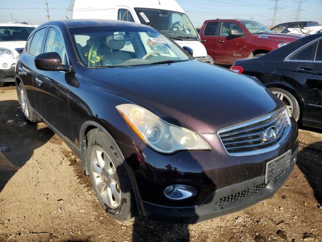 JNKAJ09F98M356555 - 2008 INFINITI EX35 BASE BROWN photo 1