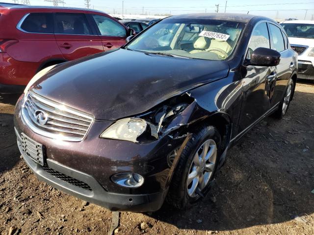 JNKAJ09F98M356555 - 2008 INFINITI EX35 BASE BROWN photo 2