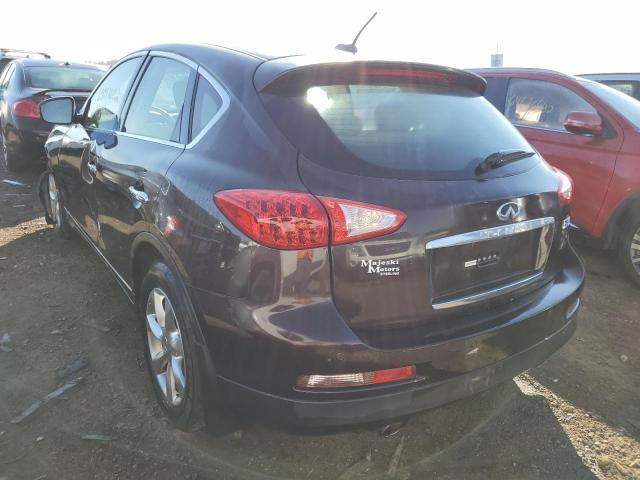 JNKAJ09F98M356555 - 2008 INFINITI EX35 BASE Շագանակագույն լուսանկար 3