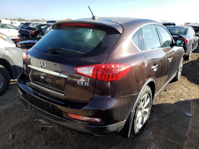 JNKAJ09F98M356555 - 2008 INFINITI EX35 BASE BROWN photo 4