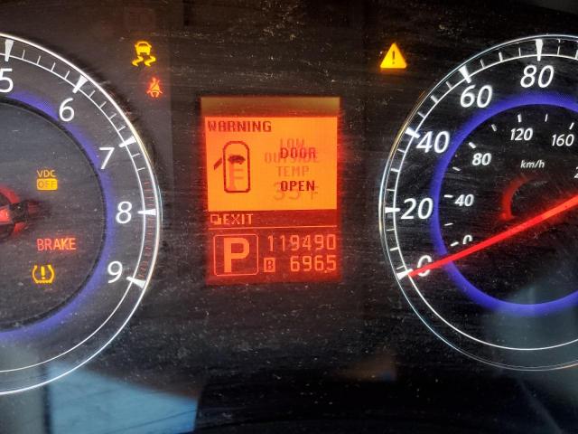 JNKAJ09F98M356555 - 2008 INFINITI EX35 BASE Շագանակագույն լուսանկար 8