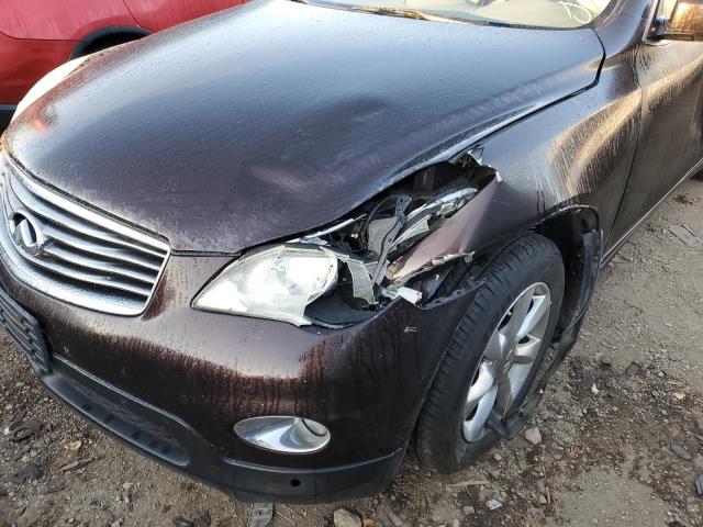 JNKAJ09F98M356555 - 2008 INFINITI EX35 BASE Շագանակագույն լուսանկար 9