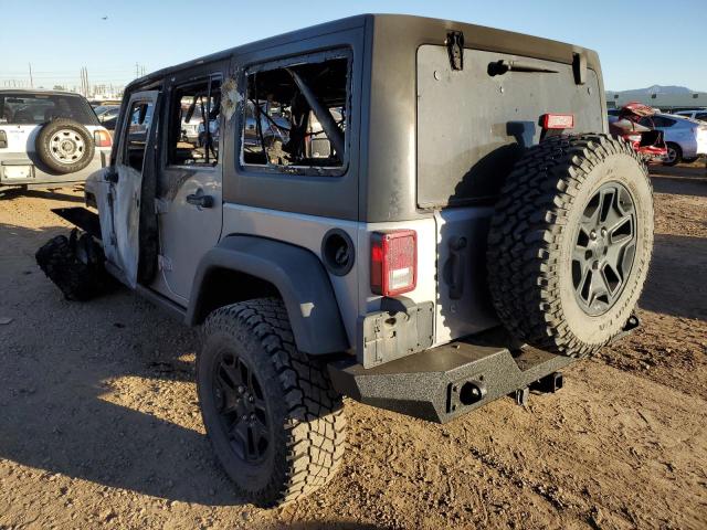 1C4BJWDG9GL235733 - 2016 JEEP WRANGLER U ვერცხლისფერი ფოტო 3