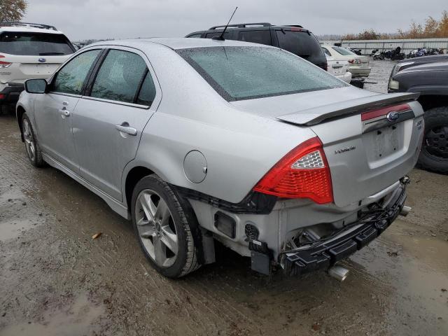 3FAHP0DC1BR222185 - 2011 FORD FUSION SPO SILVER photo 3