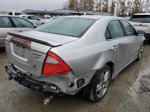 3FAHP0DC1BR222185 - 2011 FORD FUSION SPO SILVER photo 4