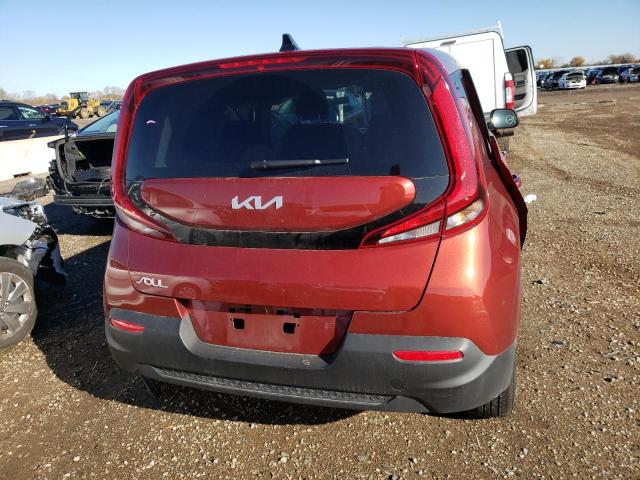 KNDJ23AU7N7832189 - 2022 KIA SOUL LX RED photo 6