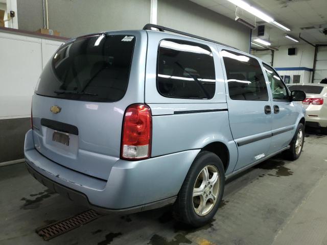 1GNDV23187D177537 - 2007 CHEVROLET UPLANDER BLUE photo 4