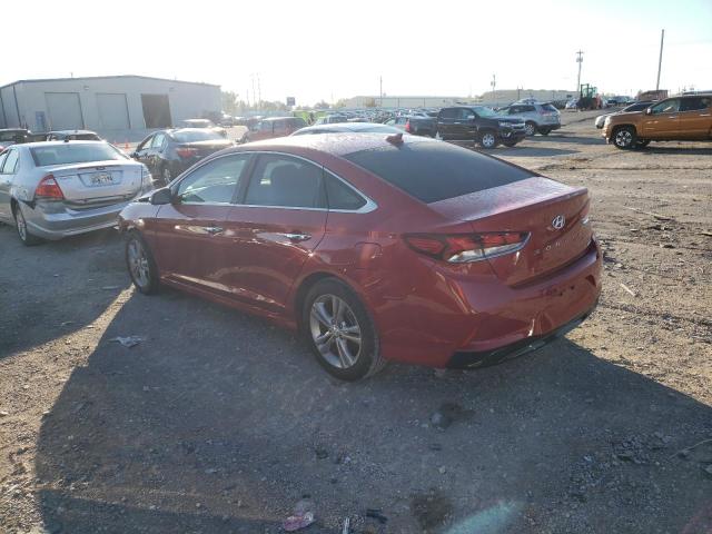 5NPE34AFXJH640387 - 2018 HYUNDAI SONATA SPO RED photo 3