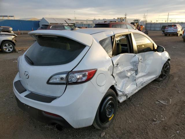 JM1BL1L31D1744010 - 2013 MAZDA SPEED 3 WHITE photo 4