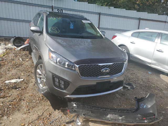 5XYPK4A56HG311772 - 2017 KIA SORENTO SX GRAY photo 1