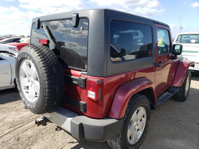 1C4GJWBG3CL170333 - 2012 JEEP WRANGLER S BURGUNDY photo 4