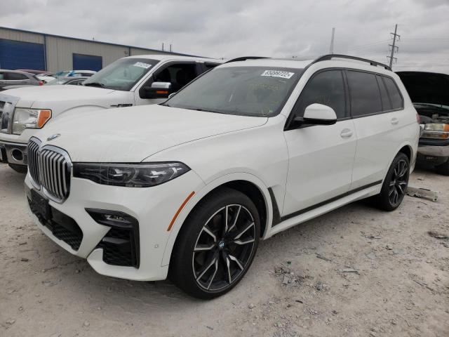 5UXCX4C51KLS35983 - 2019 BMW X7 XDRIVE5 WHITE photo 2