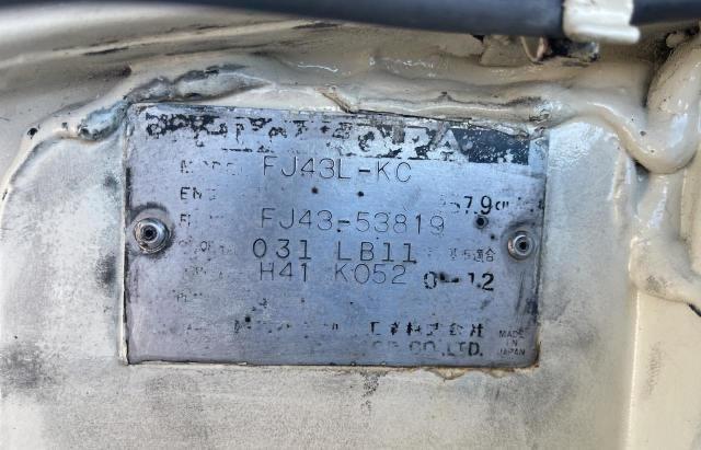 FJ4353819 - 1978 TOYOTA LANDCRUISE 米色 照片 10