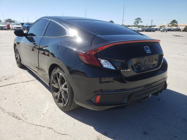 2HGFC4B83KH300837 - 2019 HONDA CIVIC SPOR 黑色 照片 3