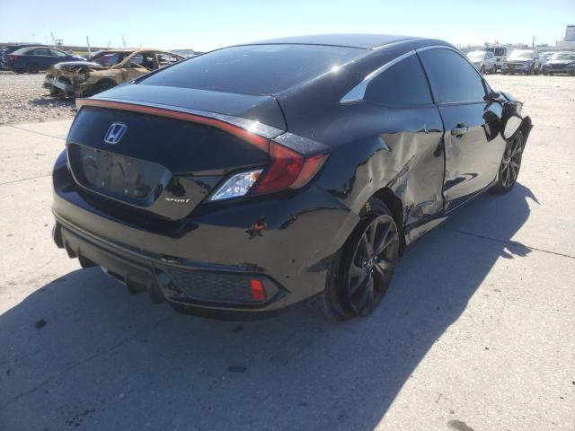 2HGFC4B83KH300837 - 2019 HONDA CIVIC SPOR 黑色 照片 4