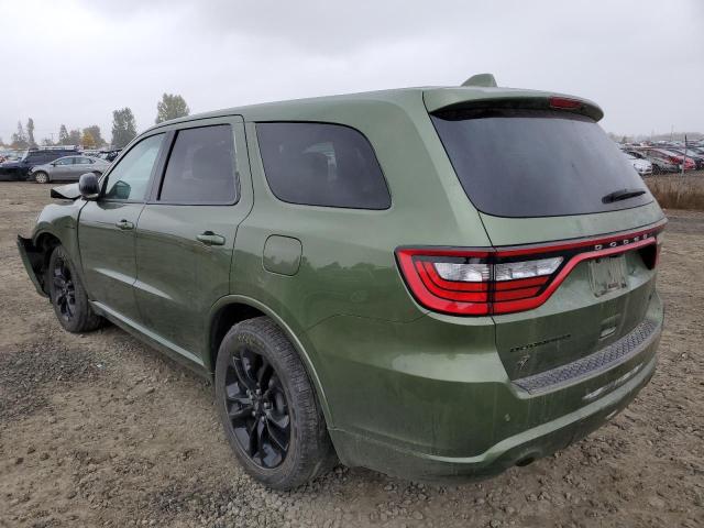 1C4SDJCT7LC205827 - 2020 DODGE DURANGO R/ GREEN photo 3