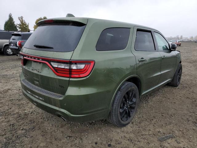 1C4SDJCT7LC205827 - 2020 DODGE DURANGO R/ GREEN photo 4