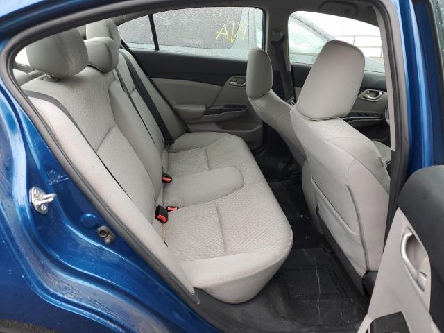 2HGFB2F50FH564451 - 2015 HONDA CIVIC LX BLUE photo 10