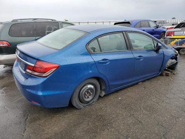 2HGFB2F50FH564451 - 2015 HONDA CIVIC LX BLUE photo 3