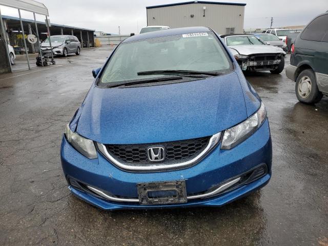 2HGFB2F50FH564451 - 2015 HONDA CIVIC LX BLUE photo 5