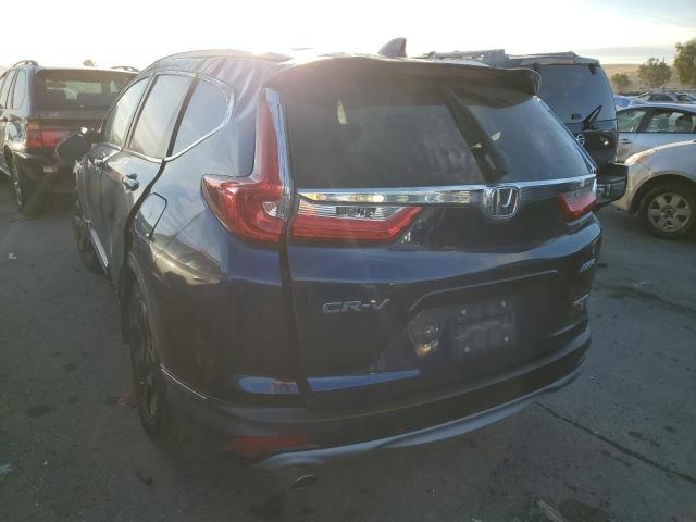 7FARW2H9XKE000746 - 2019 HONDA CR-V TOURI BLUE photo 3