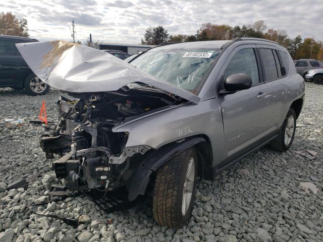 1C4NJCBAXHD146985 - 2017 JEEP COMPASS SP SILVER photo 2