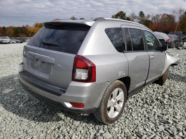 1C4NJCBAXHD146985 - 2017 JEEP COMPASS SP SILVER photo 4