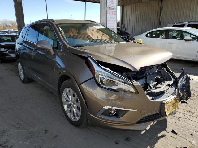 LRBFXBSA4HD146864 - 2017 BUICK ENVISION E BROWN photo 1