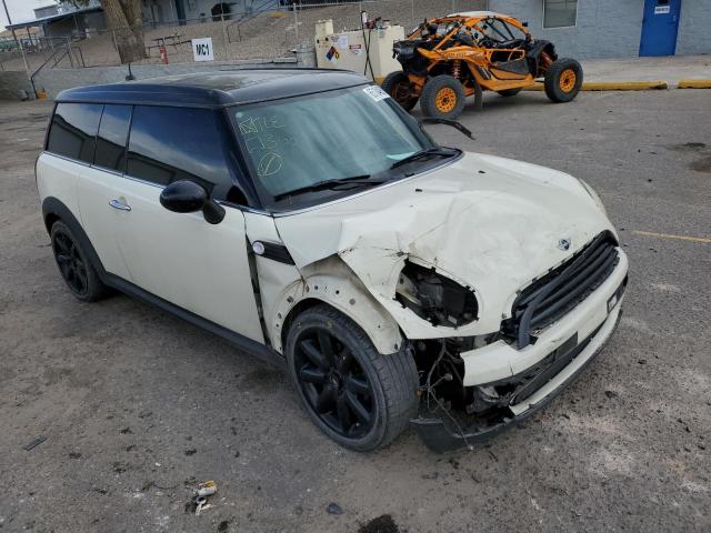 WMWML33569TX34846 - 2009 MINI COOPER CLU WHITE photo 1