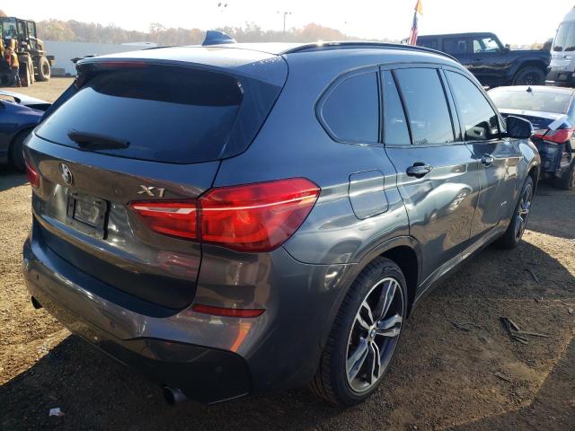 WBXHT3C37H5F69546 - 2017 BMW X1 XDRIVE2 GRAY photo 4