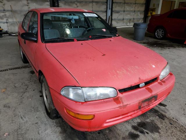 1Y1SK5261TZ065940 - 1996 GEO PRIZM BASE Rot Foto 1