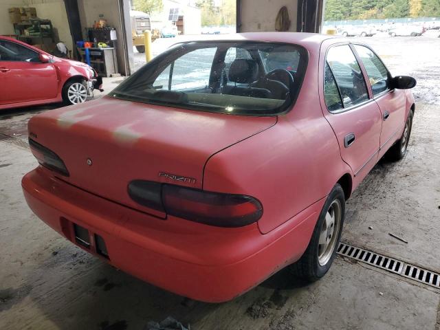 1Y1SK5261TZ065940 - 1996 GEO PRIZM BASE Rot Foto 4
