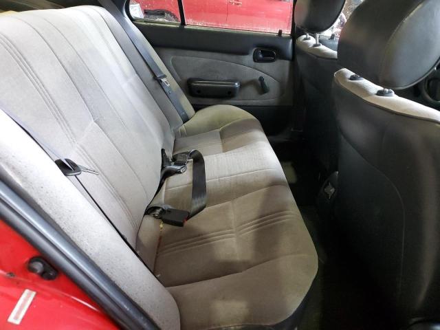 1Y1SK5261TZ065940 - 1996 GEO PRIZM BASE Rot Foto 6