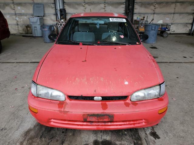 1Y1SK5261TZ065940 - 1996 GEO PRIZM BASE Rot Foto 9