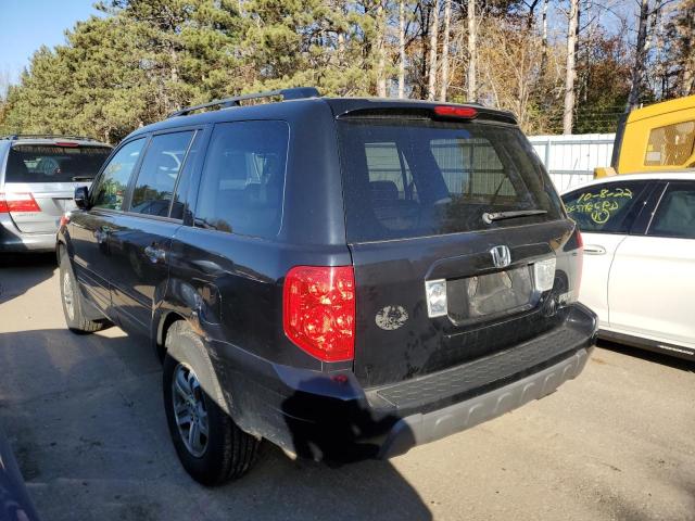 2HKYF18573H606636 - 2003 HONDA PILOT BLACK photo 3