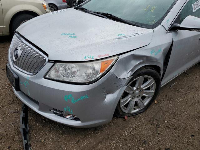 1G4GD5E34CF366267 - 2012 BUICK LACROSSE P SILVER photo 9