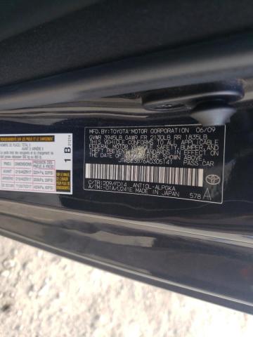 JTKDE3B76A0305141 - 2010 TOYOTA SCION TC 灰色 照片 10