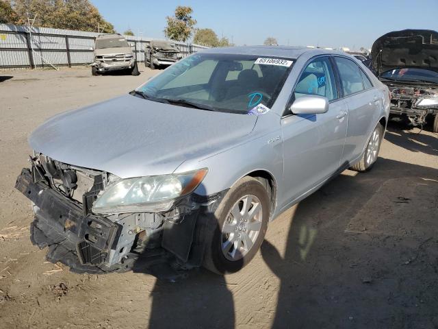 4T1BB46K07U010240 - 2007 TOYOTA CAMRY HYBR SILVER photo 2